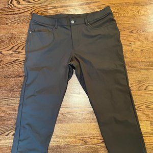 Men's Lululemon ABC Pants, Classic Fit, 38" x 32", Dark Olive